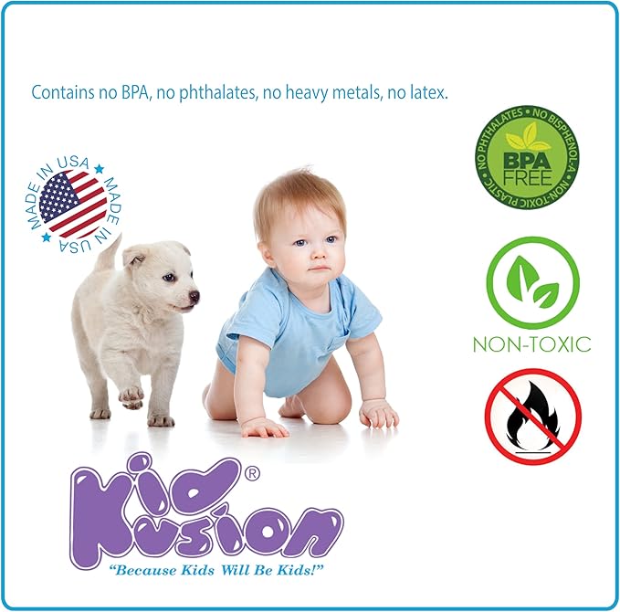 Kidkusion Corner Cushion, Off White, 16-Count