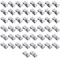 Trailer Frame Wire Clips, Metal Trailer Wiring Clips for Wire Management, Stainless Steel Cable Wire Clips for All Types Cargo Camper Boat Snowmobile Trailer