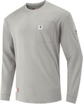 FR Shirts for Men 6.5oz Lightweight Fire Resistant Shirts for Men Long Sleeve NFPA2112/CAT2