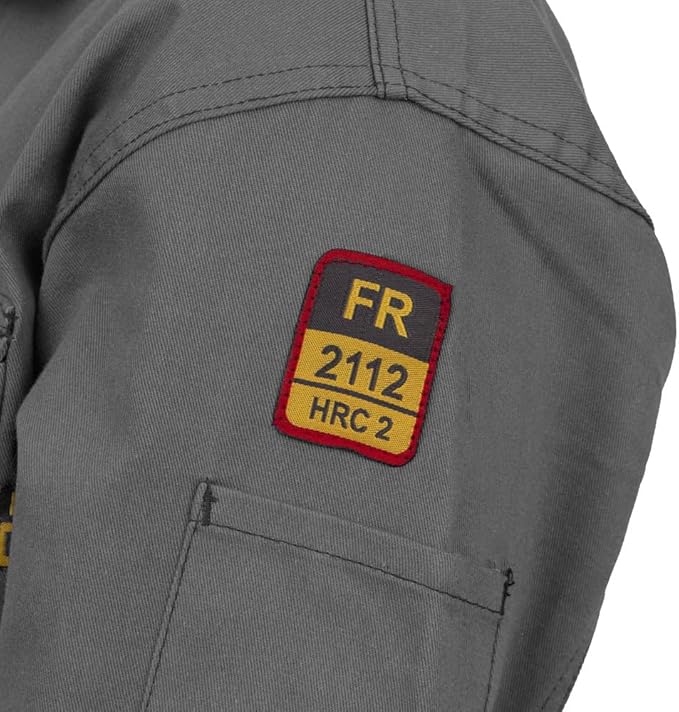 Flame Resistant FR Coverall - 88% C / 12% Nylon - 7oz