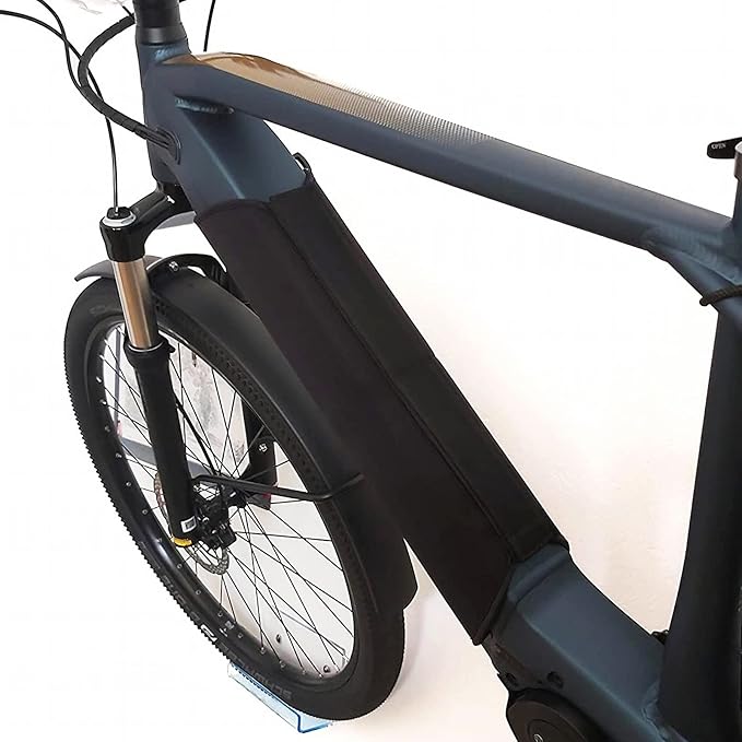 LGEGE Protector for E Bike Battery,Neoprene Protection Cover Electric Bicycle Frame, Waterproof and Against Cold and Heat(21.3'' x 15.0'')