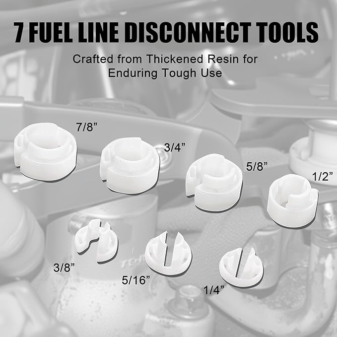 SGT Master Quick Disconnect Tool Set,26pc Fuel Line Disconnect Tool Set for A/C Fuel & Transmission Systems,Line Disconnect Tool Kit for Mechanics Compatible with Ford Chevy GM More