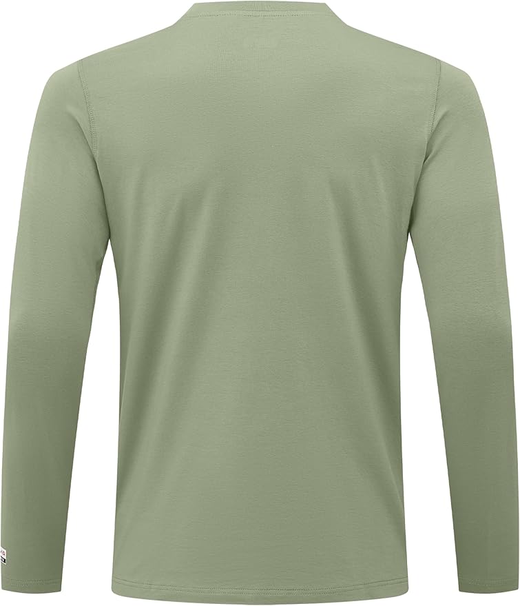 FR Shirts for Men 6oz Lightweight Stretch Work Shirt with Decorative Shoulder Stitch Design Flame Resistant Long Sleeve CAT2