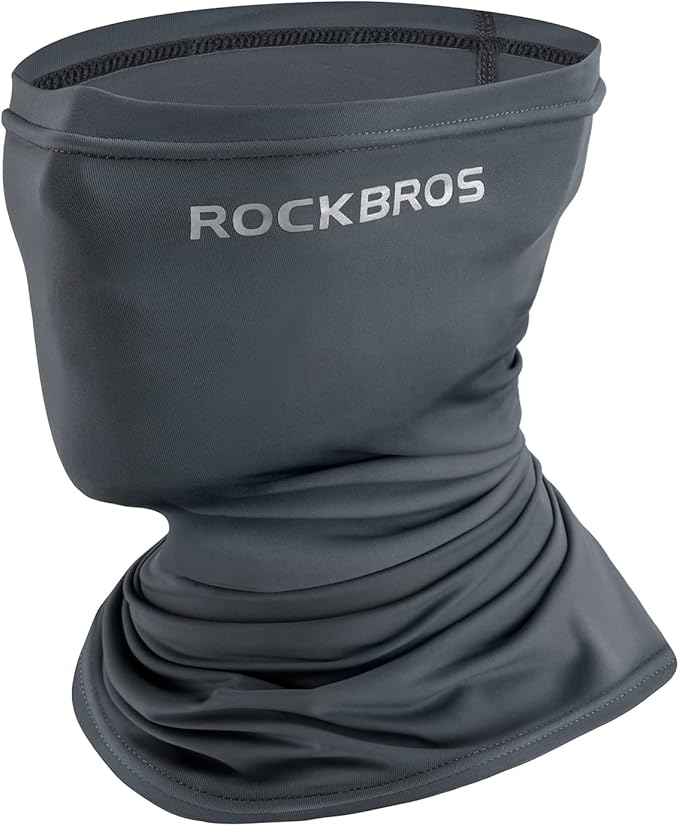ROCKBROS Cooling Neck Gaiter Bandana Face Mask for Men Neck Gaiters Summer Half Face Scarf Cover Sun UV Protection