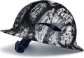 Full Brim Industrial Safety Helmet ANSI/ISEA Z89.1 Type I Class C Certified Hard Hats 6-Point Suspension Lightweight Vented for Construction, Logging, Outdoor Work RGS-B6