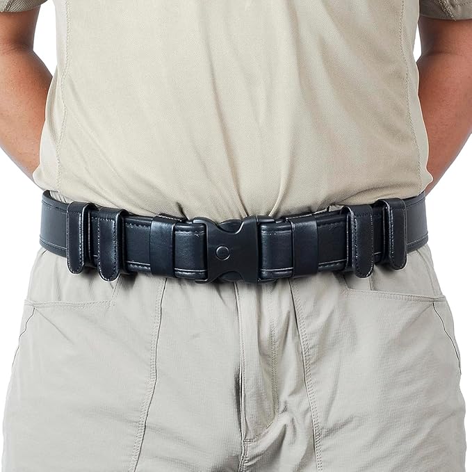 TAFTACFR Duty Belt for Law Enforcement Utility Security Military Police 2.0" Tactical Patrol Belt Set