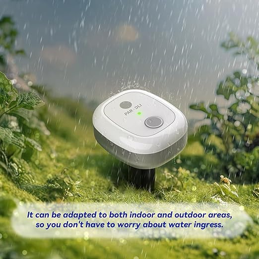 AH-PARDLI PAR Meter, Data Logging Function, 180 Days Long-Term Outdoor PAR & DLI Continuous Test, Data Exportable