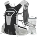 IX INOXTO Hydration Pack Backpack, Lightweight Water Backpack with 2L Hydration Bladder Daypack for Men Women,Running Hydration Vest for Trail Running Hiking Cycling Race Climbing