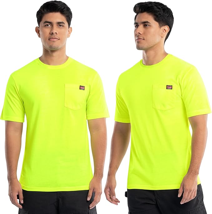 Wrangler Men's Short Sleeve Pocket T-Shirt, 2-Pack
