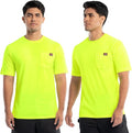 Wrangler Men's Short Sleeve Pocket T-Shirt, 2-Pack