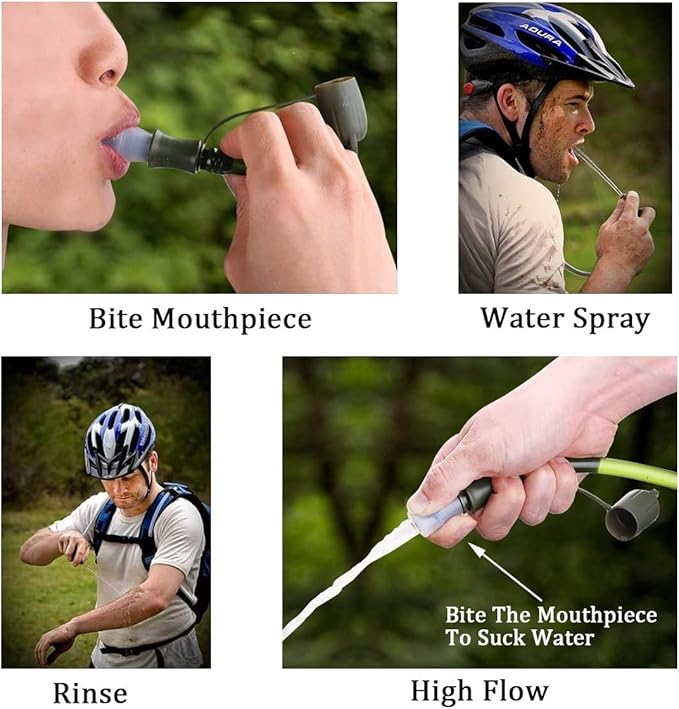 Hydration Bladder 1.5L-2L-2.5L-3L,Leak Proof Water Reservoir, BPA Free Military Water Storage Bladder Bag Hydration Pack Replacement Easy Clean for Bicycling Hiking Camping Hunting Running