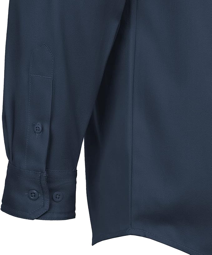 100% Cotton Mens Fr Shirts 7.5oz Flame Resistant Shirts NFPA2112 Men's Fire Retardant Welding Shirts