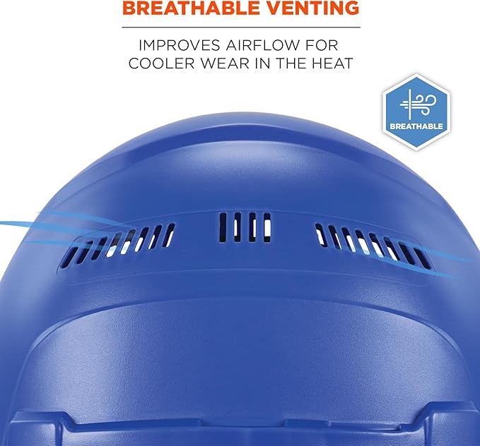 Ergodyne Skullerz 8966 Lightweight Cap-Style Hard Hat with Adjustable Venting - Type 1, Class C