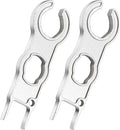1 Pair Solar Spanner Wrench for MC4 Connectors, Solar Connector Tool Assembly Spanners Wrenches, Solar Panel Connector Tool, Solar PV Disconnect removal Tools