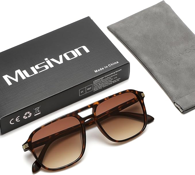 Large Night Vision Glasses for Driving Women Men - Anti Glare Night Driving Glasses