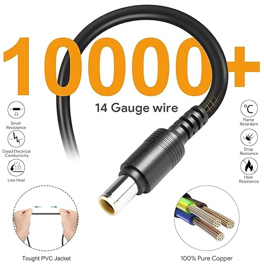 8mm Combiner 3.3ft 14AWG DC 8mm Male to Female 2X Combiner Cable Y Splitter Solar Parallel Adapter Cord for Jackery/Goal Zero/BLUETTI/Anker and more DC7909 Portable Power Station & Solar Panel