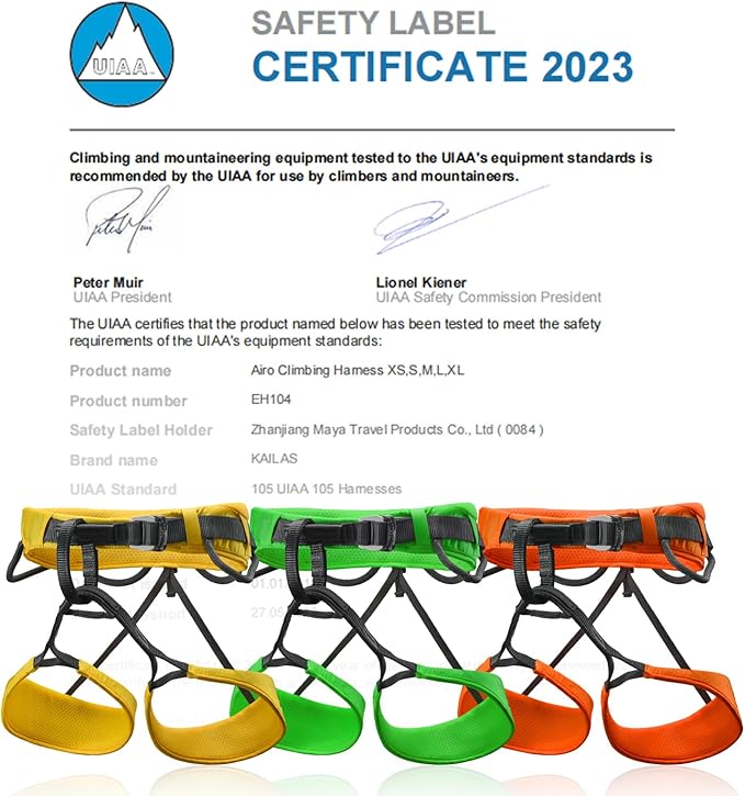 KAILAS Airo Rock Climbing Harness Men Roofing Harnesses Rescue Mountaineering Safety Belt Women Comfortable Lightweight