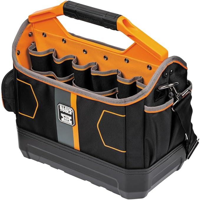 Klein Tools 62202MB MODbox Tool Tote, Part of the MODbox Mobile Workstation, 33 Pockets, Ample Tool Storage, Zipper Pocket for Small Items