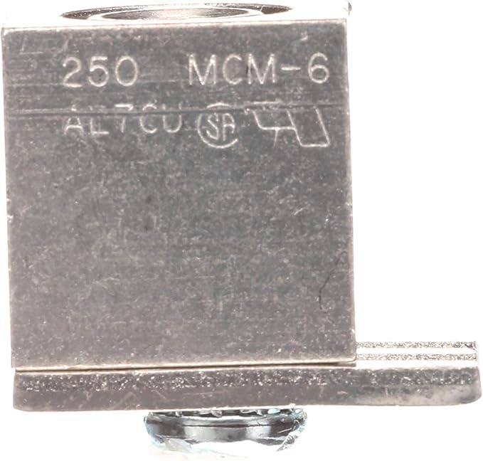 SIEMENS ECCS2 Ground Bar Lug Kit #6-250 MCM , Silver