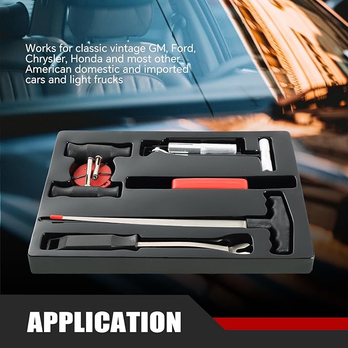 ATPEAM 7PCS Windshield Removal Tool Kit Automotive Wind Glass Remover Hand Tool