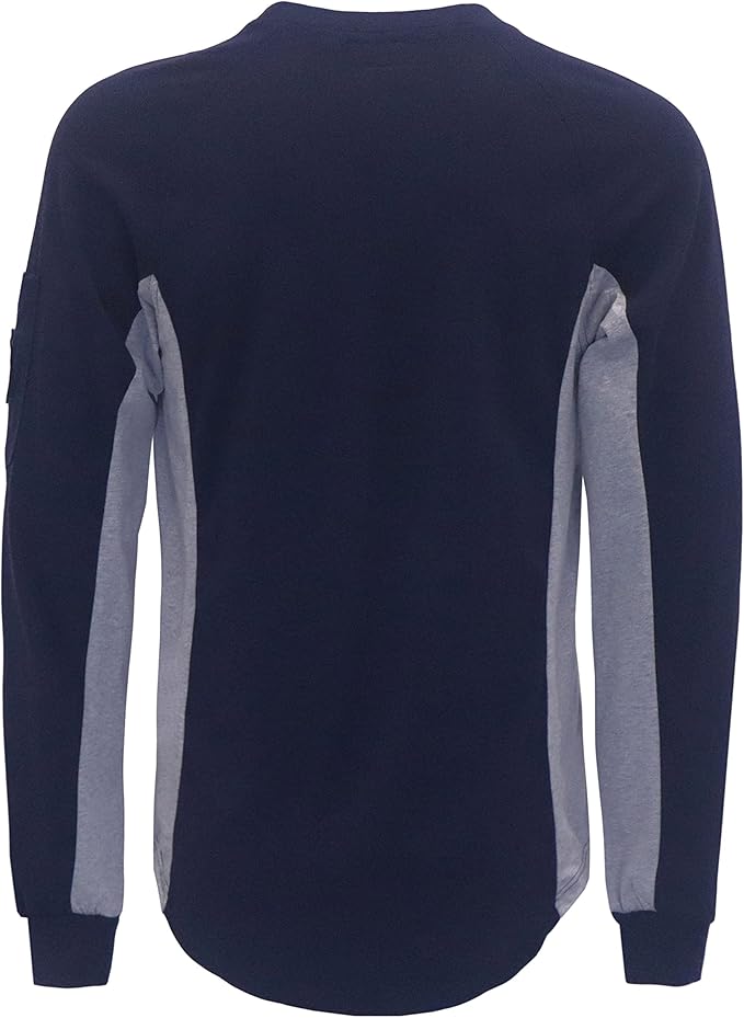 BOCOMAL FR Shirts Flame Resistant Shirt 5.5oz 100% Cotton Light Weight CAT2 Fire Retardant Henley Shirts