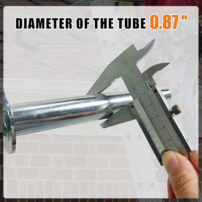 Ladder Stabilizer Standoff Brackets with Foam Elbows Ladder Accessories,Extension Ladder Stabilizer for Roof,Ladder Standoff (1 Pairs)
