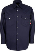 KONRECO FR Shirts for Men 6.5oz Lightweight Work Uniform Flame Resistant Welding Shirt/Water & Stain Repellent