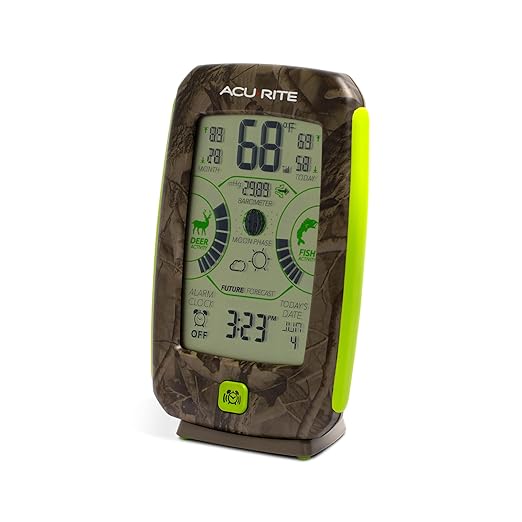 AcuRite Sportsman’s Weather Station with Hunting and Fishing Activity Meter (00249)