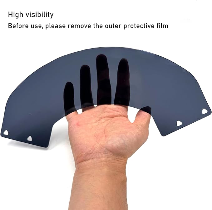 Professional Hard Hat Sun Shade Visor - Reusable and Replaceable Visor with Sun & Heat Protection, Hard Hat Attachment