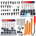 Nilight 820Pcs Car Push Retainer Clips & Auto Fasteners Assortment -36 Most Popular Nylon Bumper Fender Rivets and Remover for Ford GM Toyota Honda Chrysler BMW Benz Nissan Subaru Audi Mazda