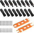 16 PCS 8AWG Solar Connectors with Spanners, 8 Pair Solar Panel Connectors Male/Female (8AWG, 8 Pairs)
