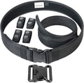 TAFTACFR Duty Belt for Law Enforcement Utility Security Military Police 2.0" Tactical Patrol Belt Set