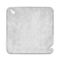4-11/16" Square Blank Metal Electrical Box Cover, .0625" Thick Galvanized Steel, Flat Square Junction Box Cover Plate with Keyhole & Slotted Mount, 4-11/16'' Blank Cover
