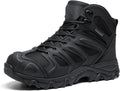 NORTIV 8 Men's Ankle High Waterproof Hiking Boots Outdoor Lightweight Shoes Trekking Trails Armadillo