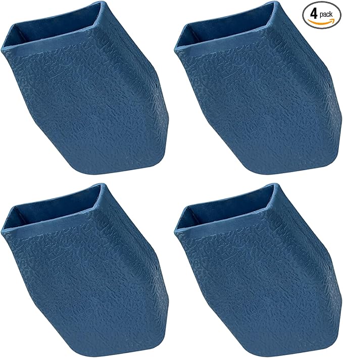 Earthtec AC19-2 Extension Ladder Covers Rubber End Caps Replacement for Werner Fiberglass & Aluminum Stabilizer Bumpers Pads Boots Accessories (4 Pack)