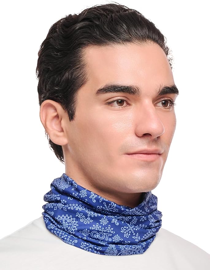 GOT Sports Cooling Neck Gaiter - UPF 50+ Fishing Face Mask for Men Women - Thermoregulation & UV Sun Protection
