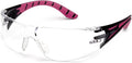 Pyramex Endeavor Plus Safety Glass Black/Gray Frame With Foam Padding Clear H2MAX Anti-fog Lens