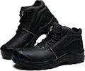 DRKA Water Resistant Steel Toe Work Boots For Men,6'' EH-Rated Safety Boots