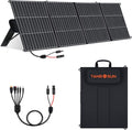 200W Portable Solar Panel for Power Station, 25% High Efficiency ETFE Foldable Solar Panel Charger,With USB-A QC3.0,Type-C, MC4 Output, IP65 Waterproof, for Outdoor Camping, RV, Emergency Power Supply