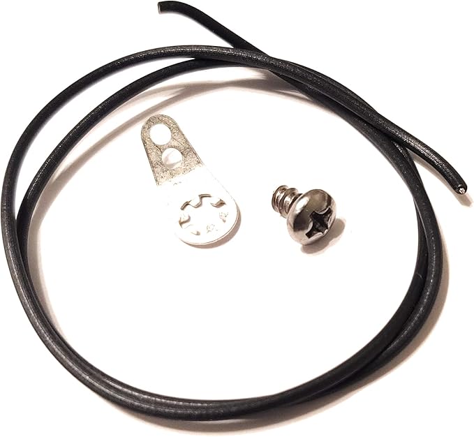 Guitar Cavity Shielding Ground Lug with Screw and Ground Wire