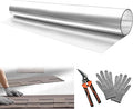40'' x 50' Aluminum Flashing Roll, 0.3mm Thickness Metal Roof Flashing Roofing Panels for Sealing Windows Doors Siding Roofing Stains Moss and Mildew Prevention