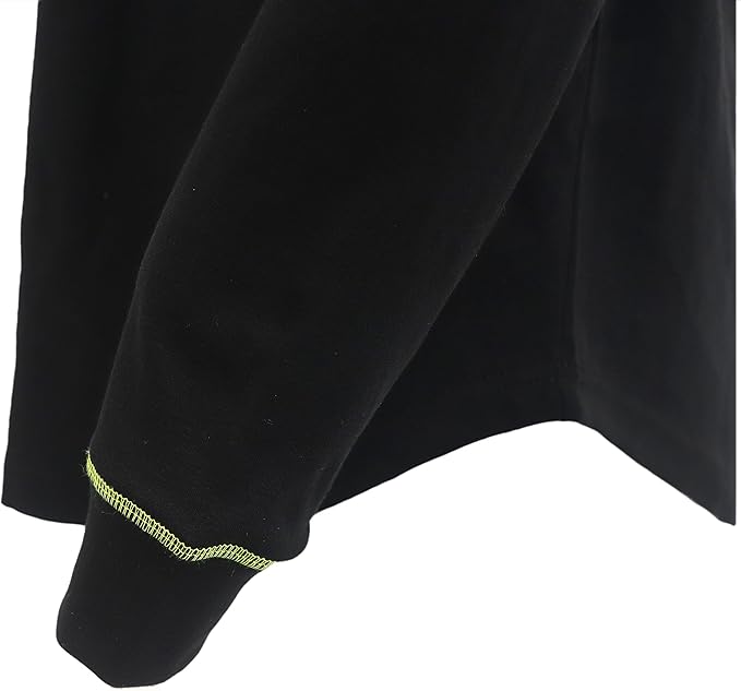 VATRENUS FR Shirts Crewneck 5.5oz Lightweight Flame Resistant 100% Cotton Men's Pre-Washed Fire Retardant Workwear