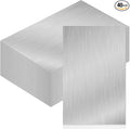 Therwen 40 Pcs 5 x 7 Inch Flashing Aluminum Sheet Roof Flashing Metal Roof for Shed Weatherproofing Areas Around Chimneys or Skylights (Silver)