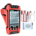 Xin Tester Digital Multimeter, 9999 Counts TRMS Auto-Ranging Voltmeter, Accurately Measures AC/DC Amp Ohm Voltage Meter Capacitance Frequency Diode with Backlight Flashlight
