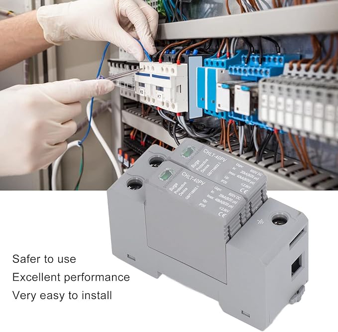 House Surges Protector, 2P Photovoltaic Surges Protection Device, Voltage Protector DC600V