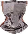Neck Gaiter and Arm Sleeves Set, UPF 50+ Breathable Face Mask and Cooling Compression Sleeves
