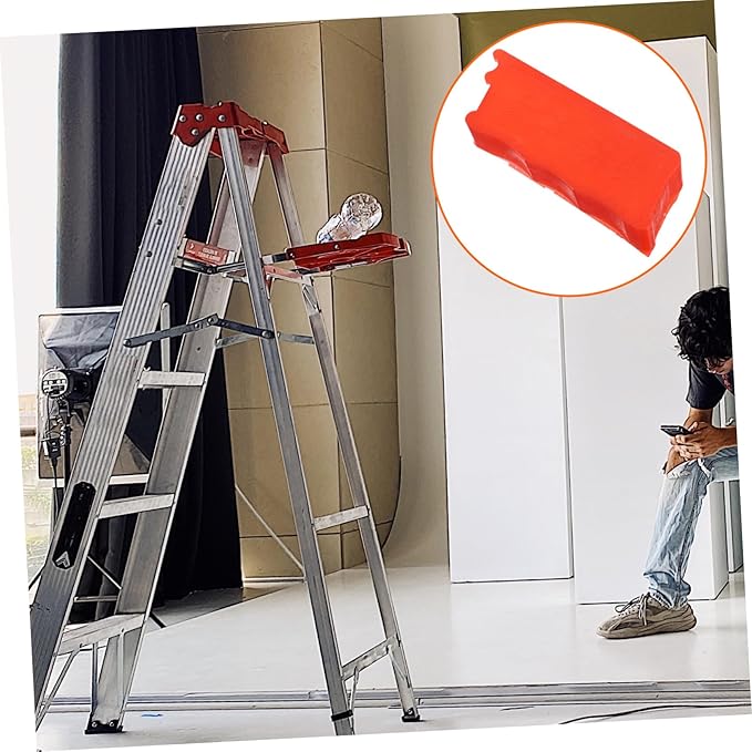 Ladder Feet Caps Protective Nonslip Plastic Covers for Enhanced Safety and Aesthetic Appeal Residential and Commercial Use