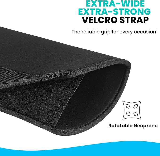 Besudo Ebike Battery Cover - E-bike Battery Protection Sleeve - Thermal Sleeve for Cold Weather - Neoprene Battery Protective Cover from Cold and Dirt - E-Bike Accessory-038B