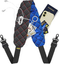 2 in 1 Anti-theft Bag Shoulder Strap with Pockets, 54 inch Travel Belt Ultra-Wide and Thick, Comfort and Stylish