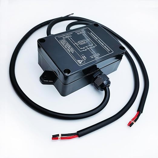 Automatic Transfer Switch DC 60V 5A ATS Auto Transfer Switch,Generator Transfer Switch for RV Camping,Surveillance System,Refrigerator.(DC Double Switching